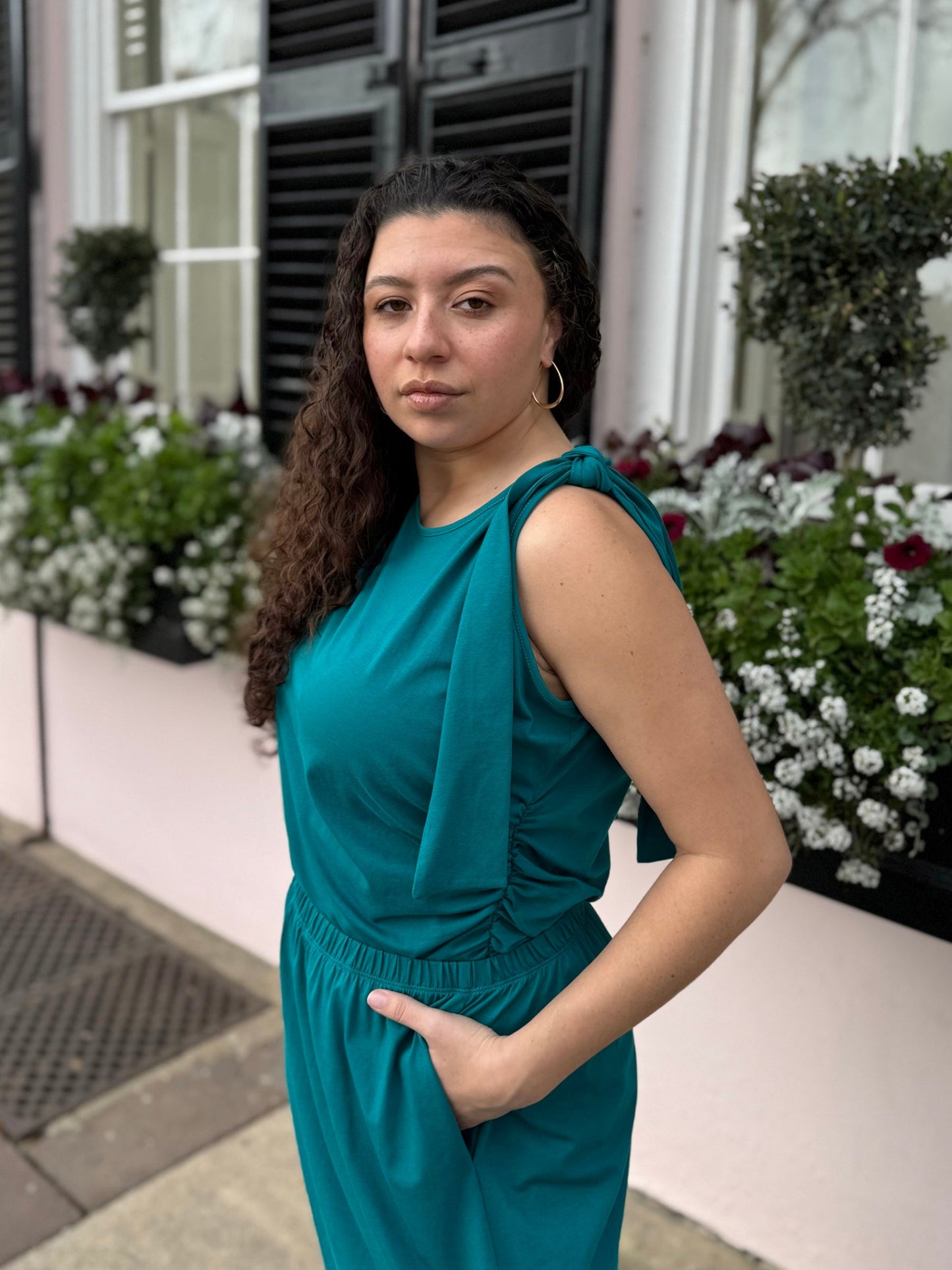 KERRINE top in Teal