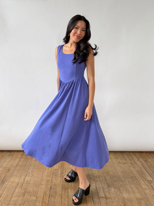 ESTHER dress in Iris Bloom