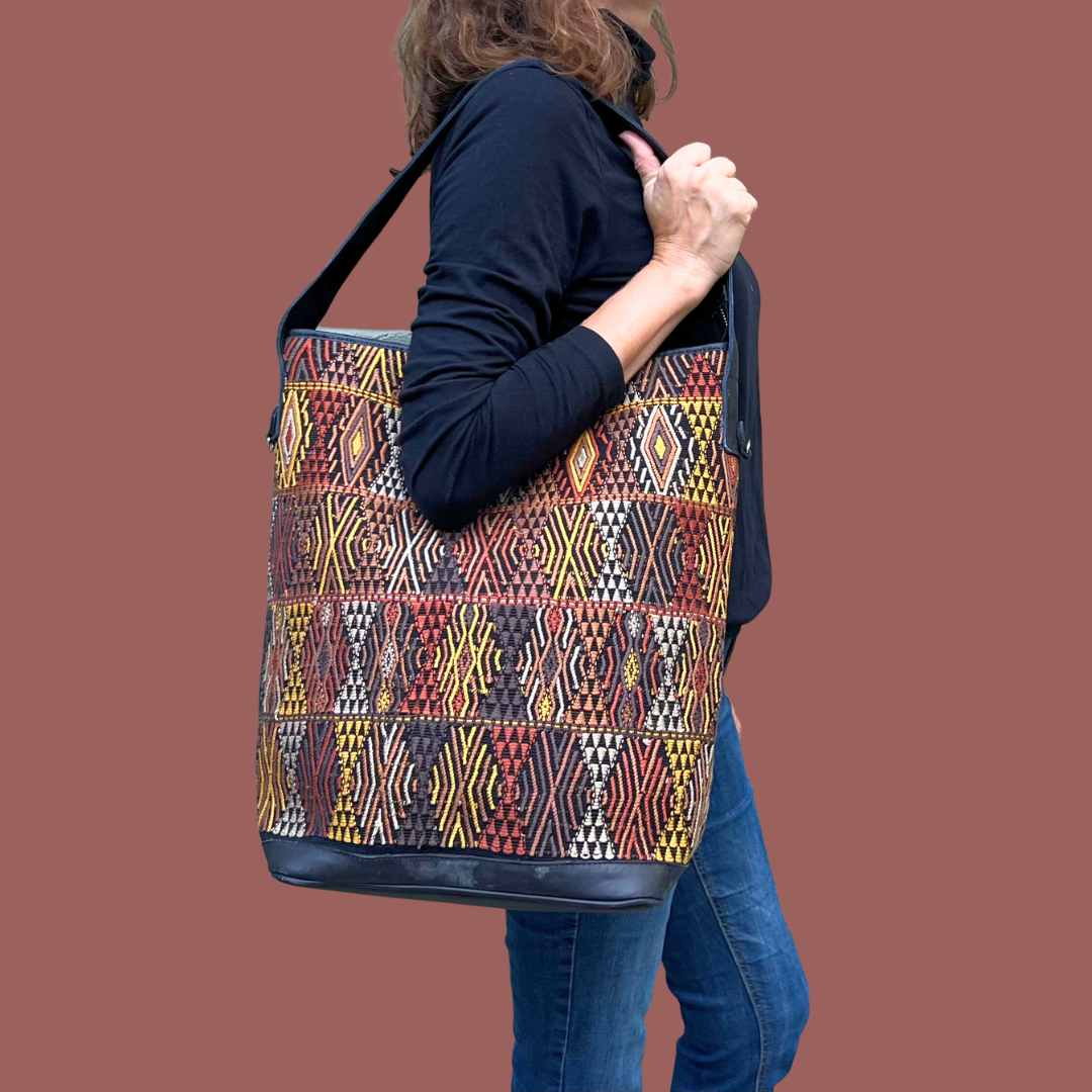 Huipil Bucket Bag