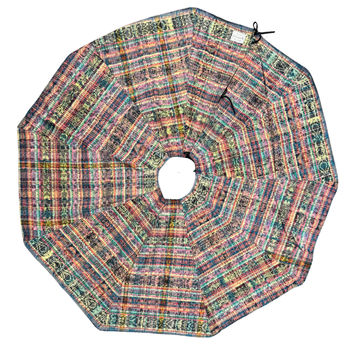 Handwoven Christmas Tree Skirt