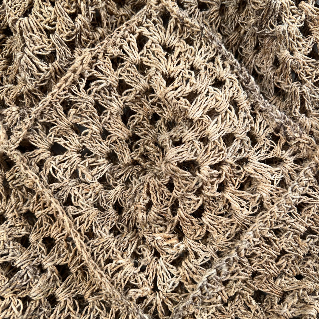 Hemp Crocheted Market Bag