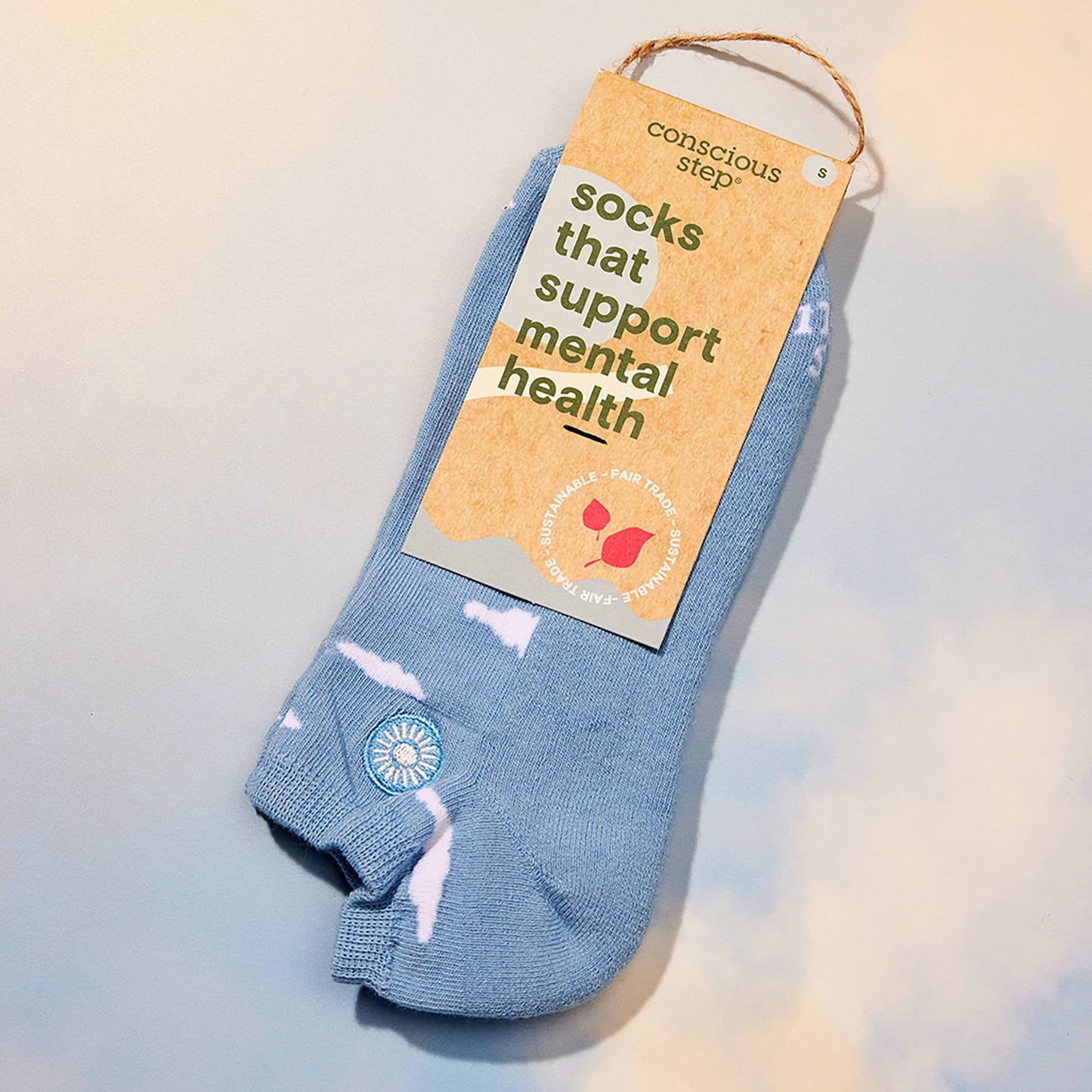 Ankle Socks that Support Mental Health | Floating Clouds