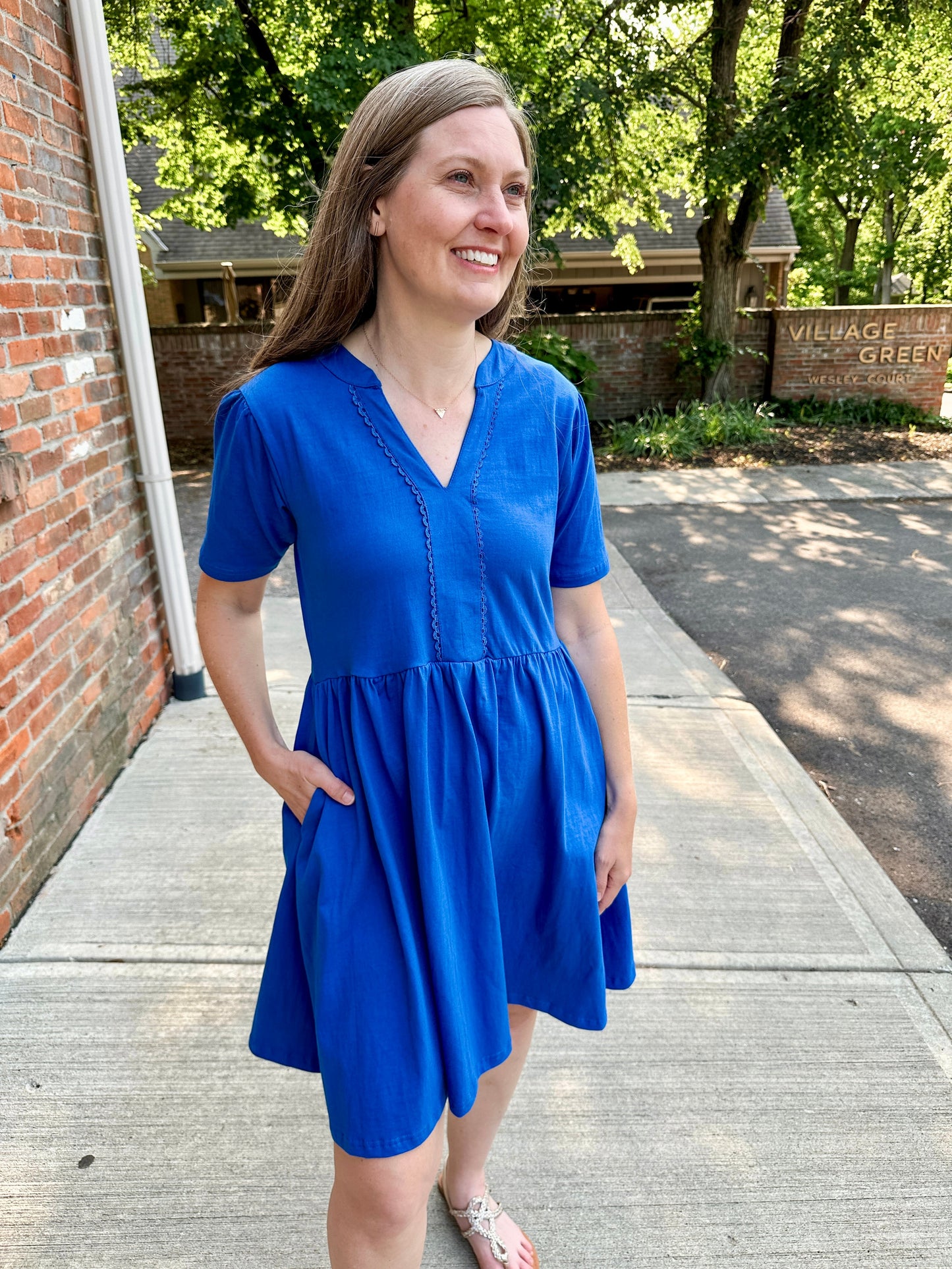 Sunset Knit Dress