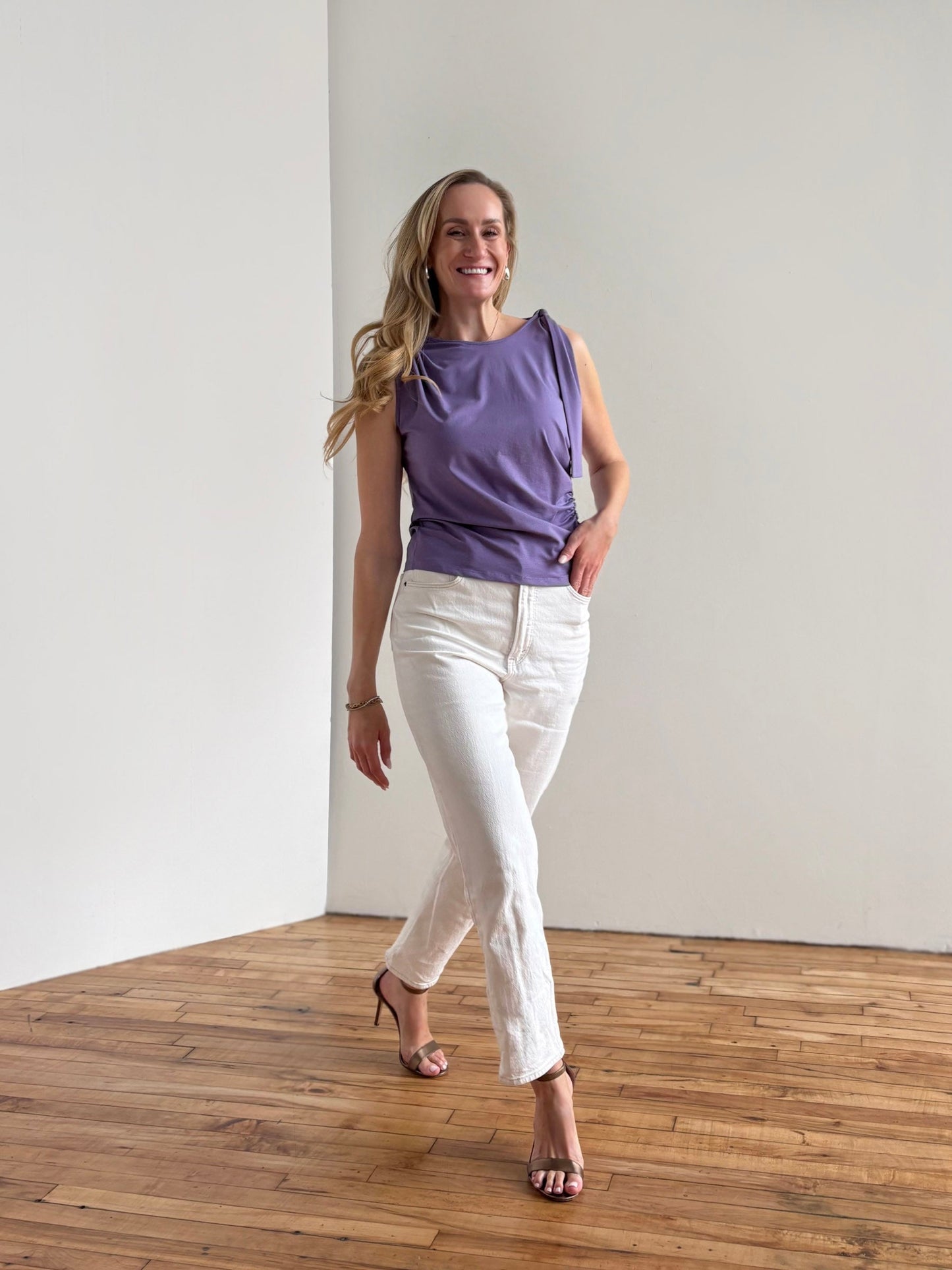 KERRINE top in Purple Haze