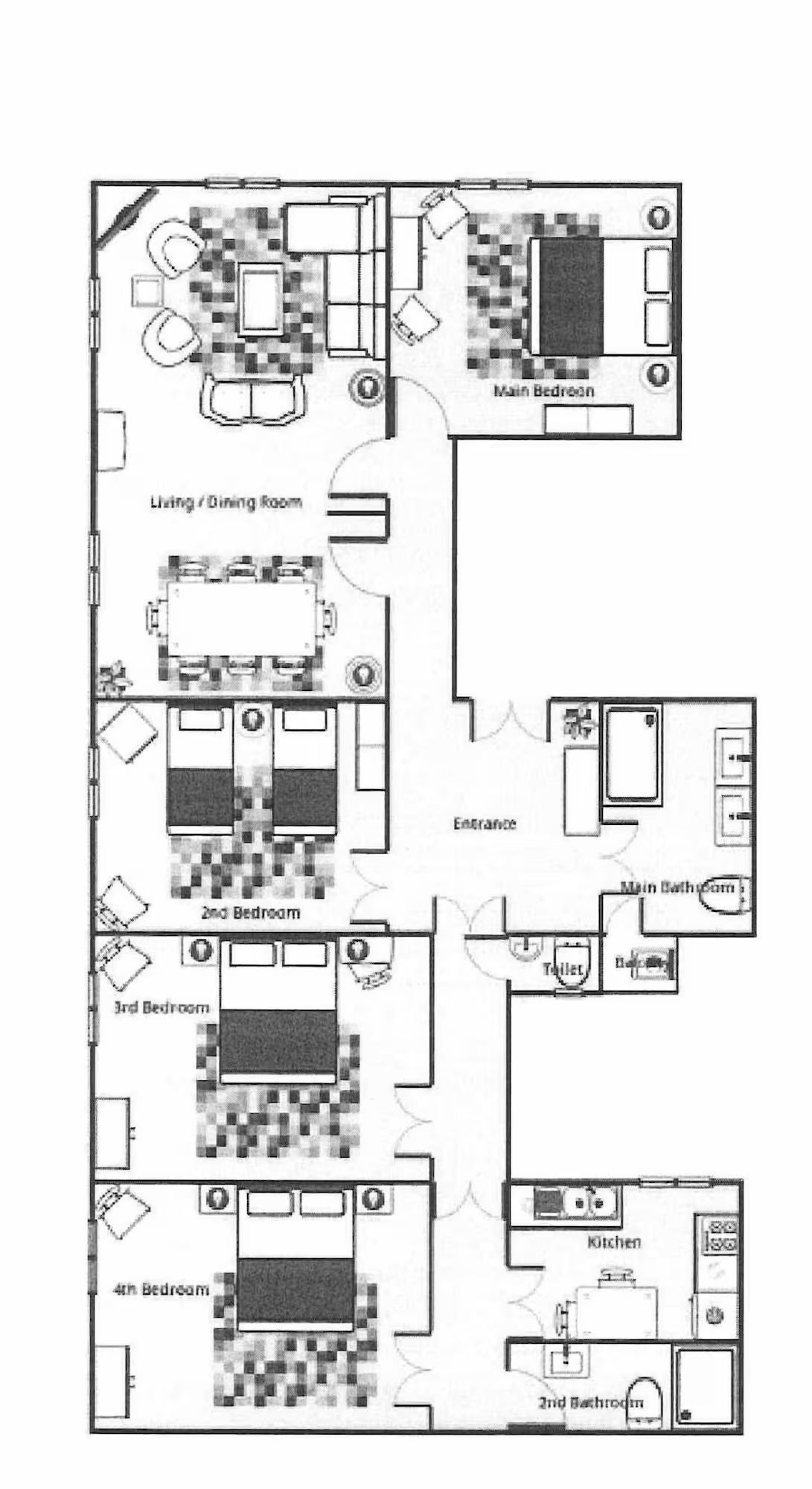 Shared Twin Room - One Person $6140