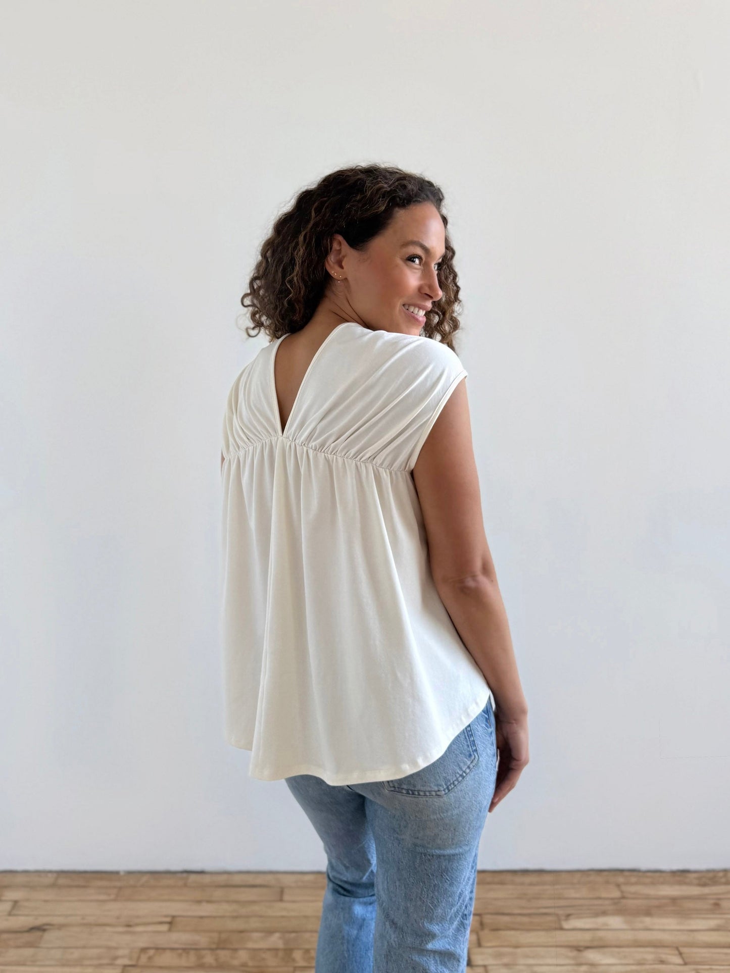 BRIAR tank in Light Ivory