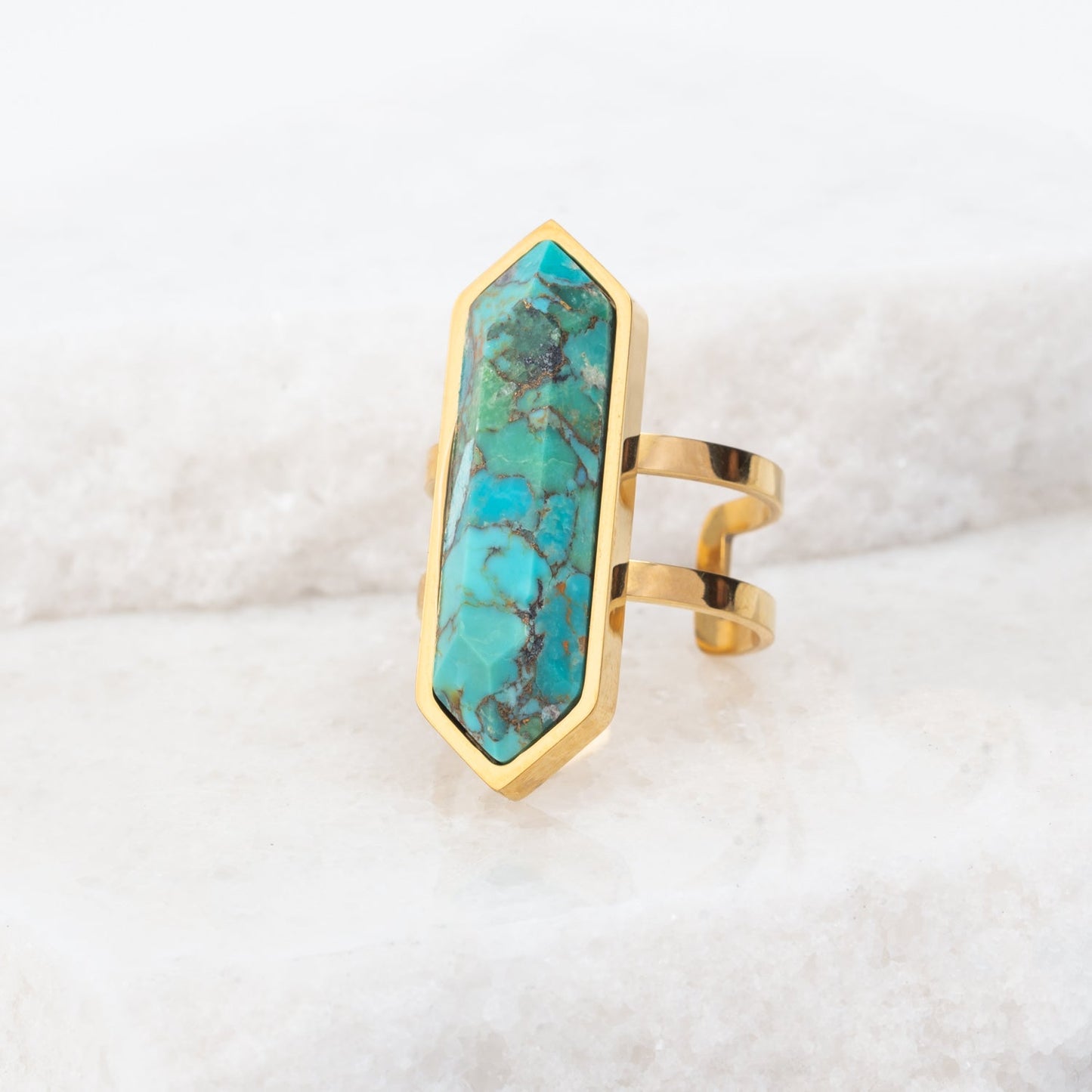Wild and Free Turquoise Ring