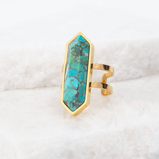 Wild and Free Turquoise Ring