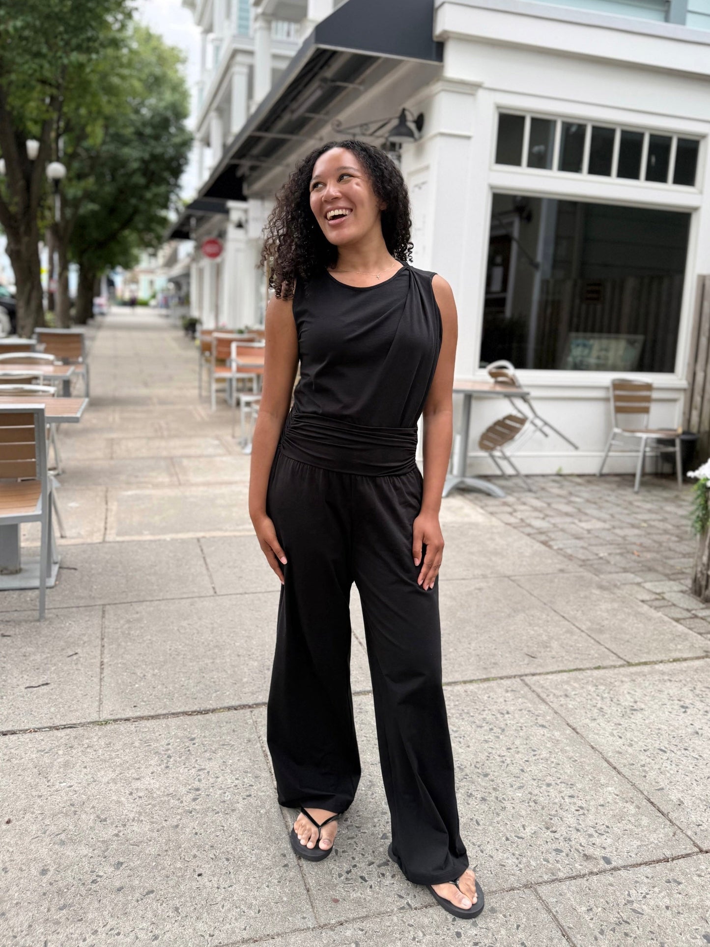 MALIKA pants in Black