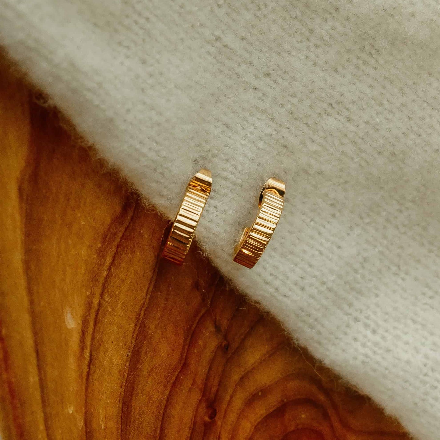 Makena Hoop Earrings - Gold or Silver