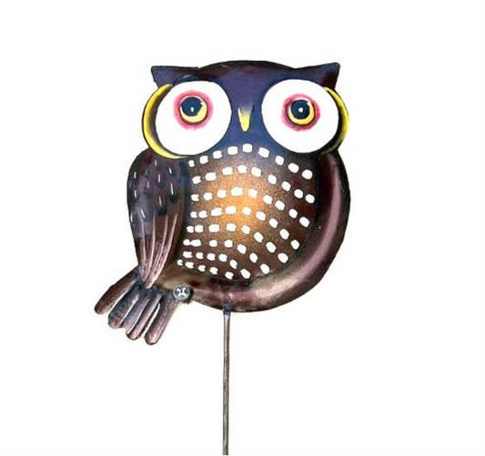 Little Owl Garden Stake