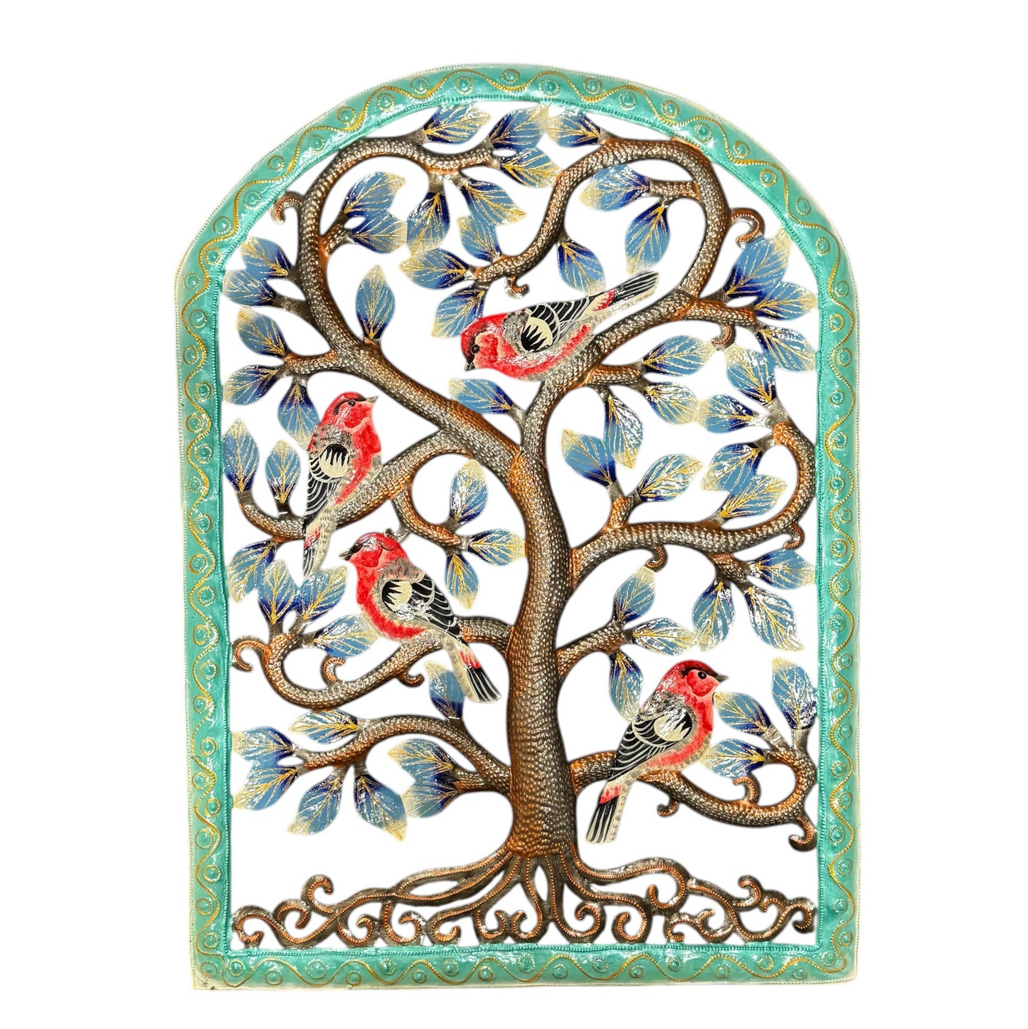 Kensley Arch with Red Birds