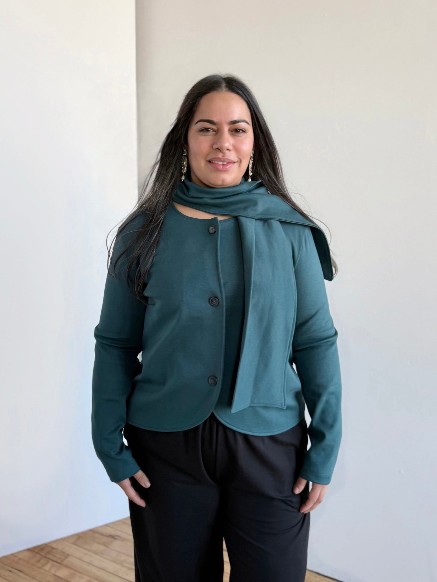 WAVERLY jacket in Deep Sea