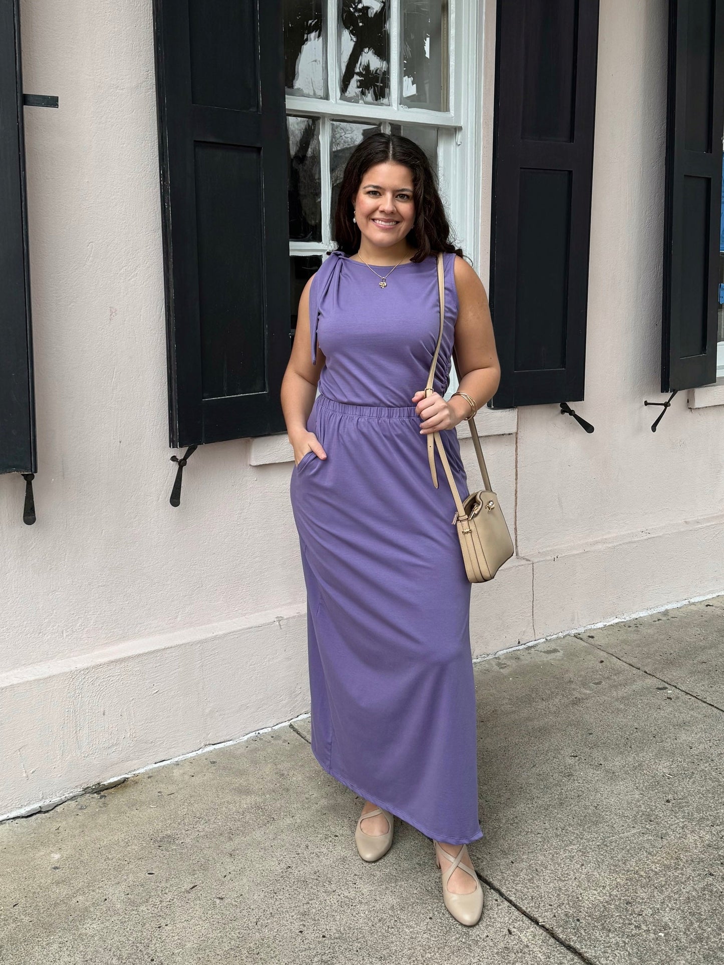 KERRINE top in Purple Haze