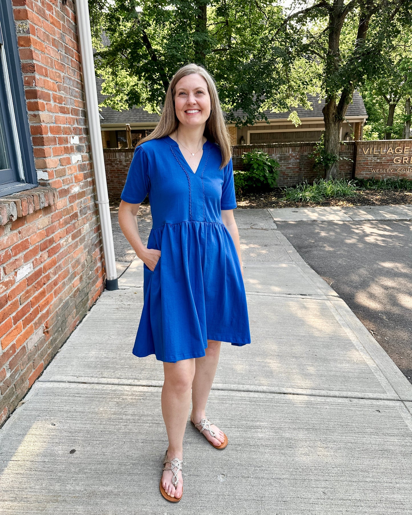 Sunset Knit Dress