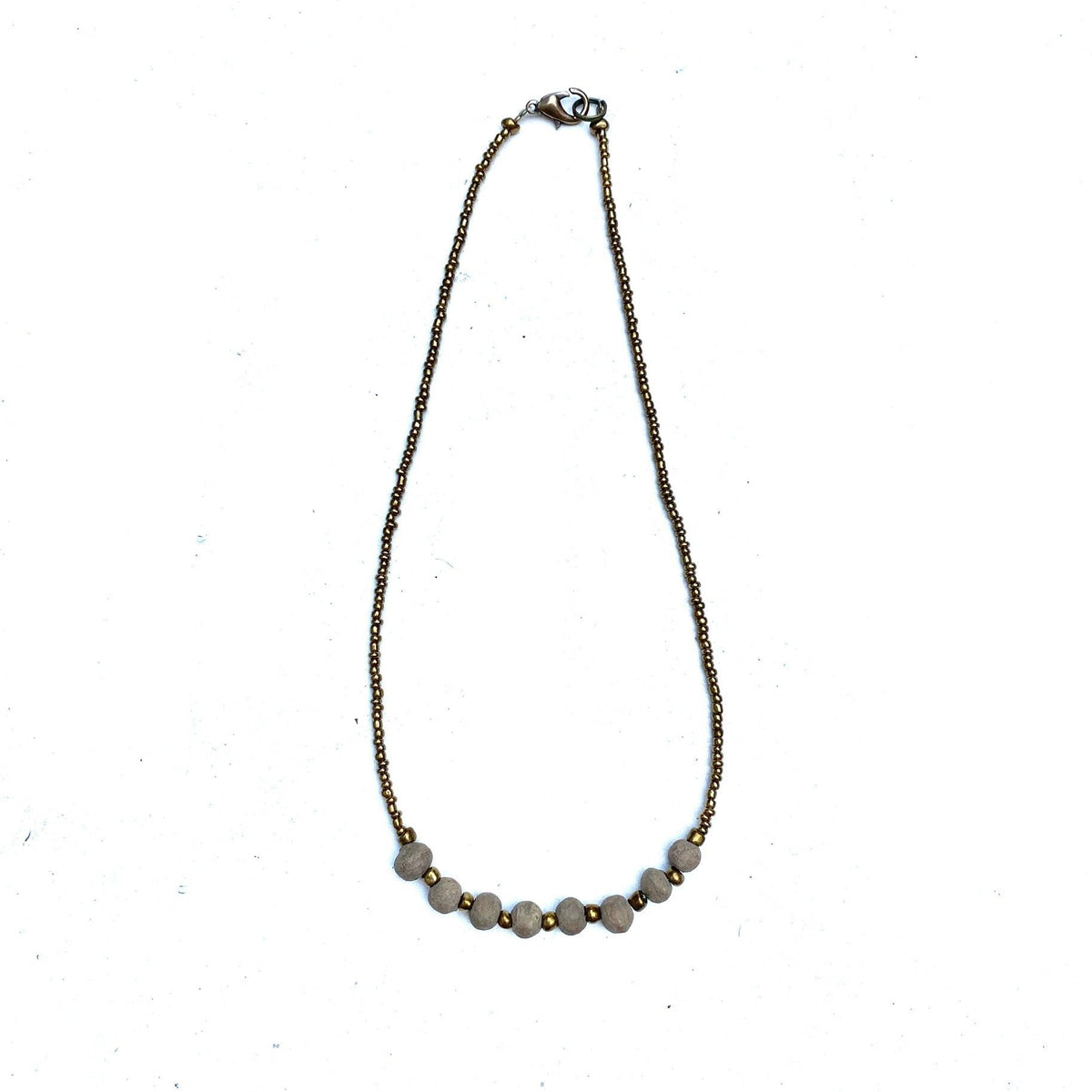 Antique Ceramic Necklace