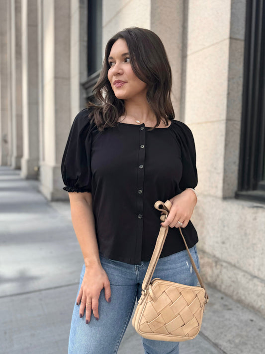 BOHEME top in Black
