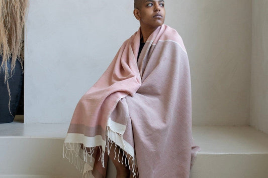 Abay Handwoven Ethiopian Cotton Beach Towel