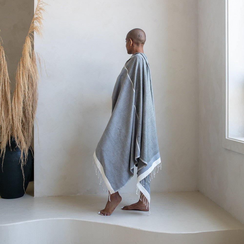 Abay Handwoven Ethiopian Cotton Beach Towel