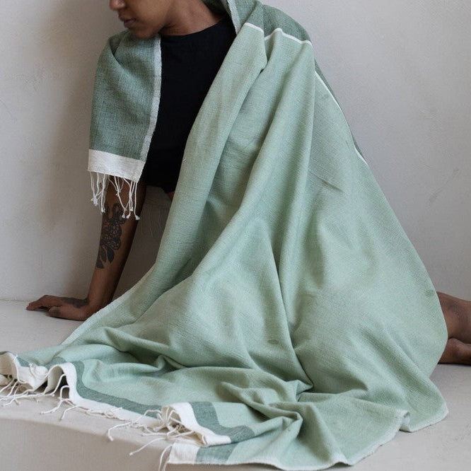 Abay Handwoven Ethiopian Cotton Beach Towel
