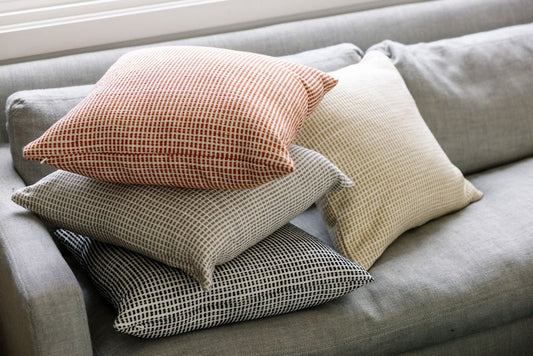 Akobo Handwoven Ethiopian Cotton Throw Pillow (Without inserts)