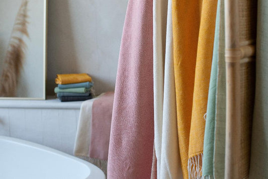 Almaz Handwoven Ethiopian Cotton Bath Towel