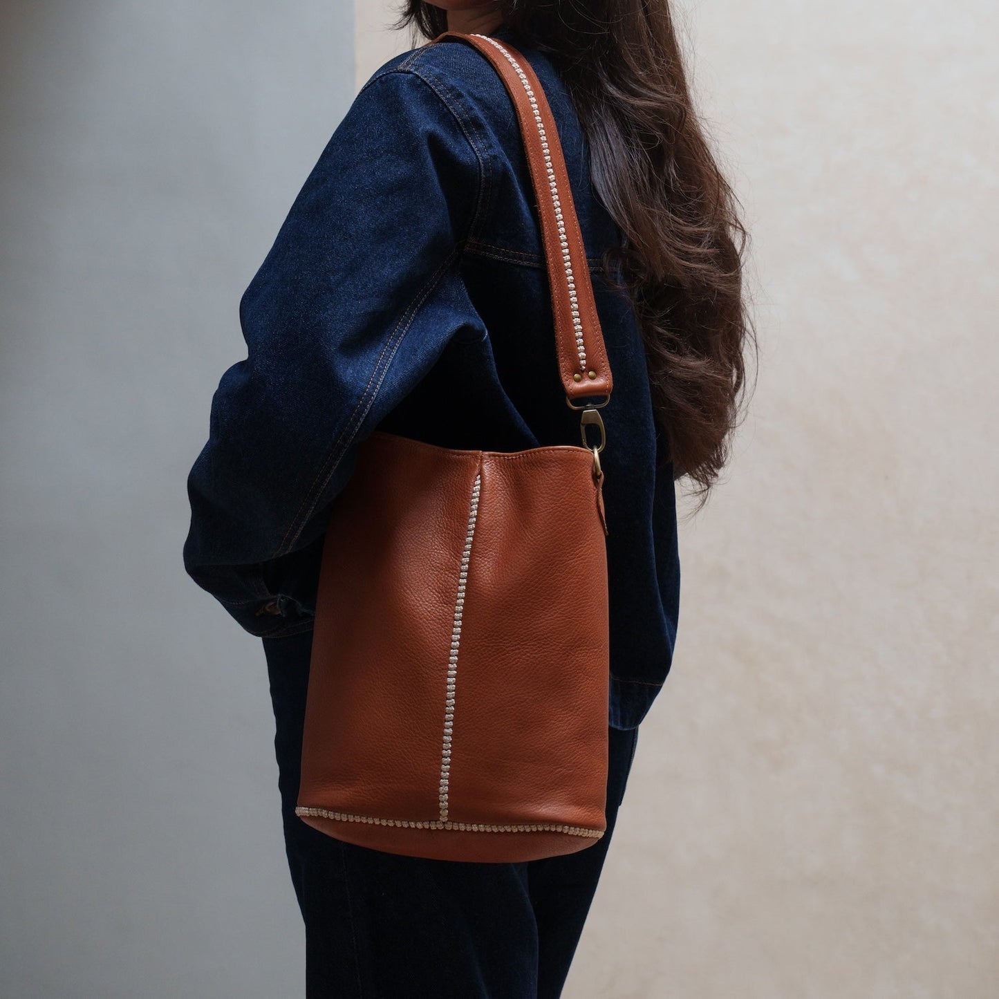 Sabra Leather Shoulder Bag