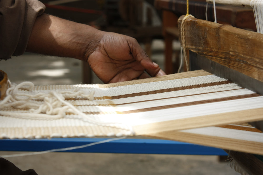 Gonder Handwoven Ethiopian Cotton Placemat | Set of 2