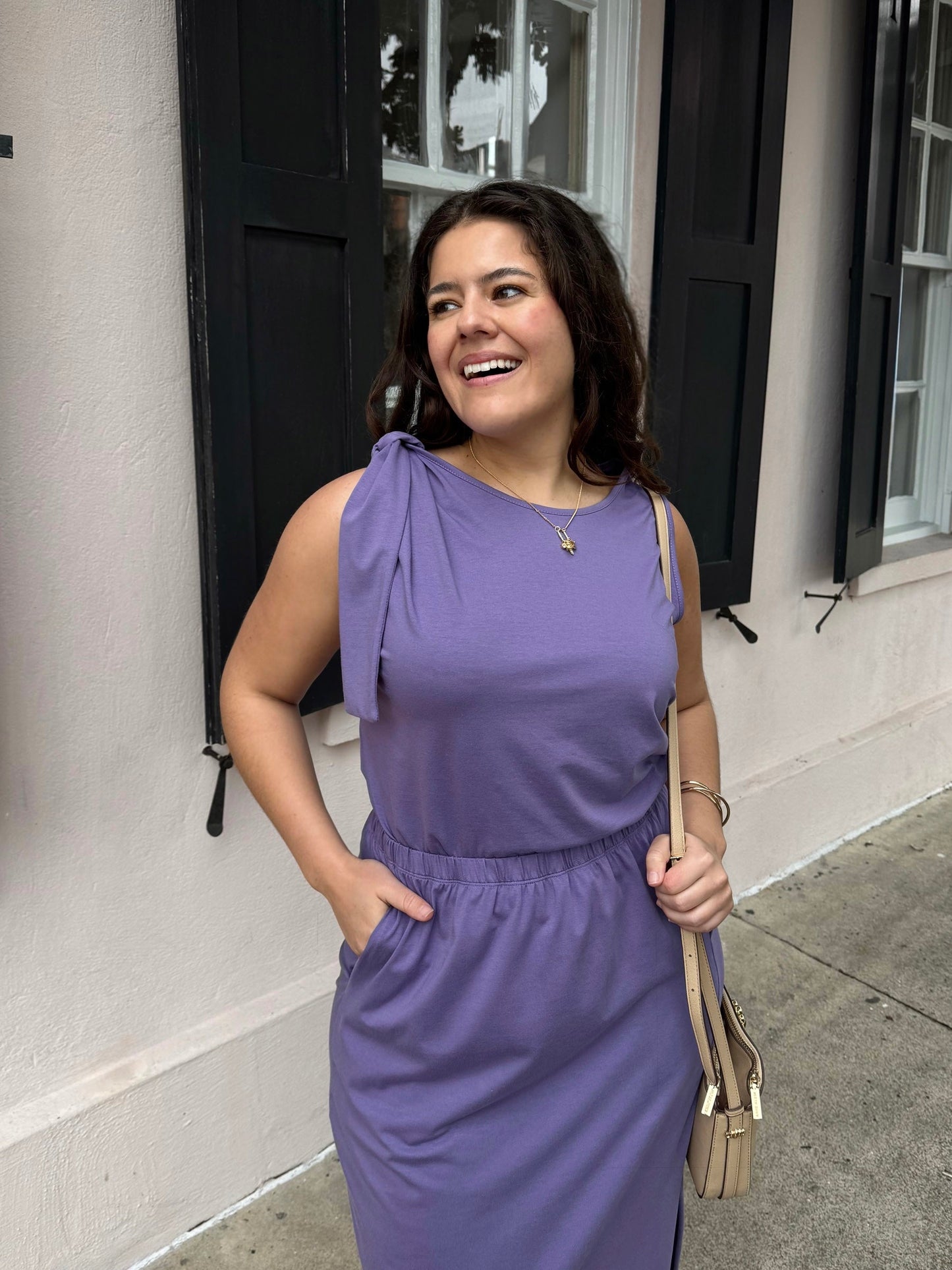 KERRINE top in Purple Haze