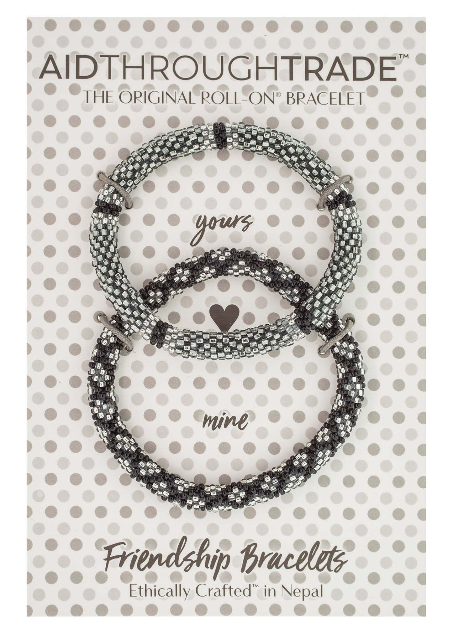 Roll-On® Friendship Bracelets - Platinum