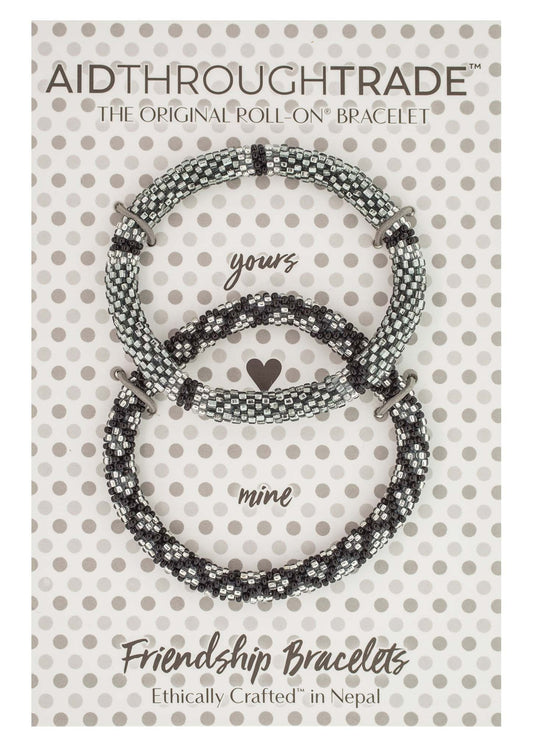 Roll-On® Friendship Bracelets - Platinum