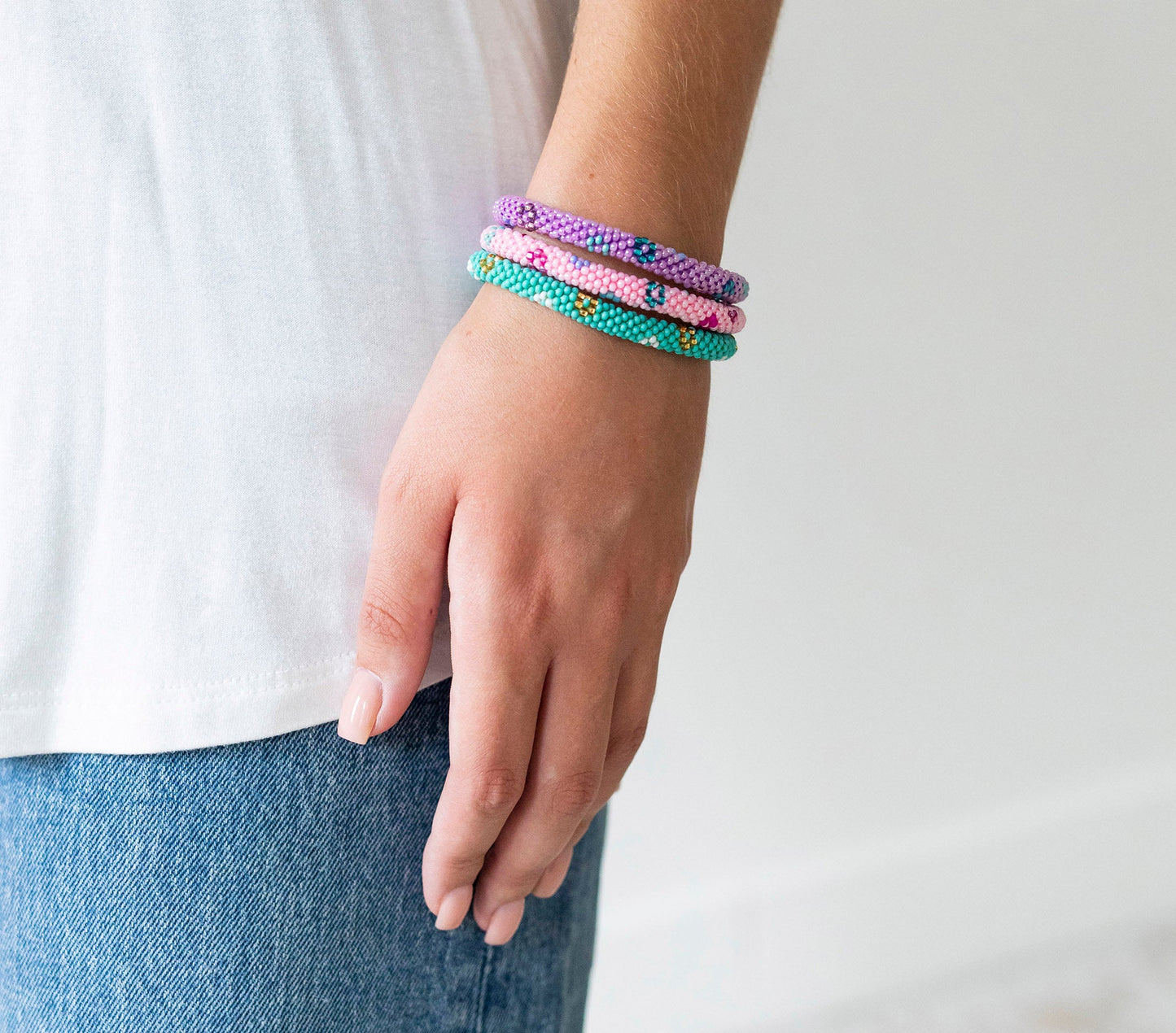 Roll-On® Bracelets - Flower Power