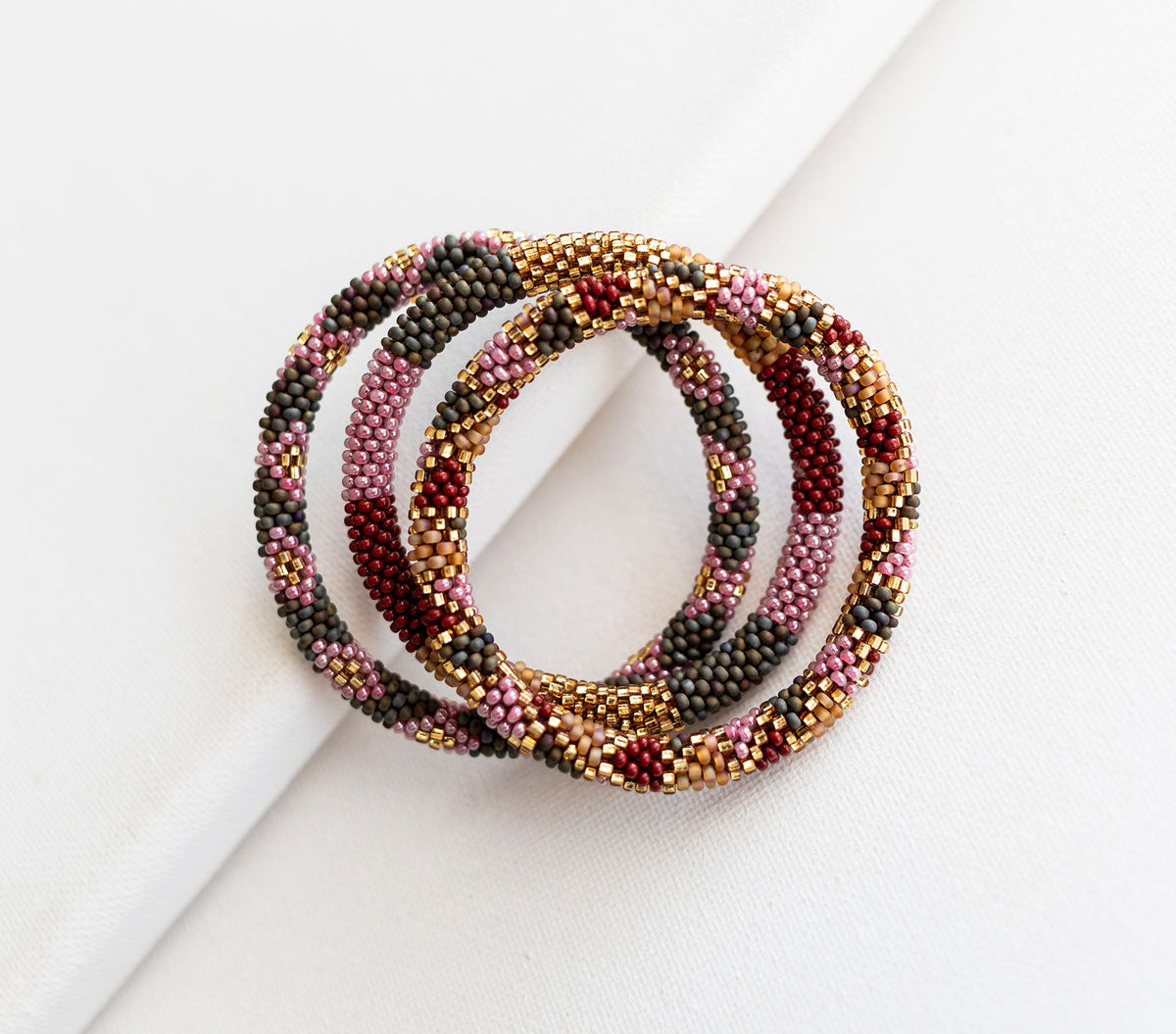 Roll-On® Bracelets - Garnet