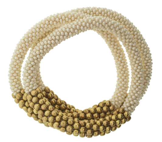 Statement Roll-On® Bracelets - Golden Division Cream