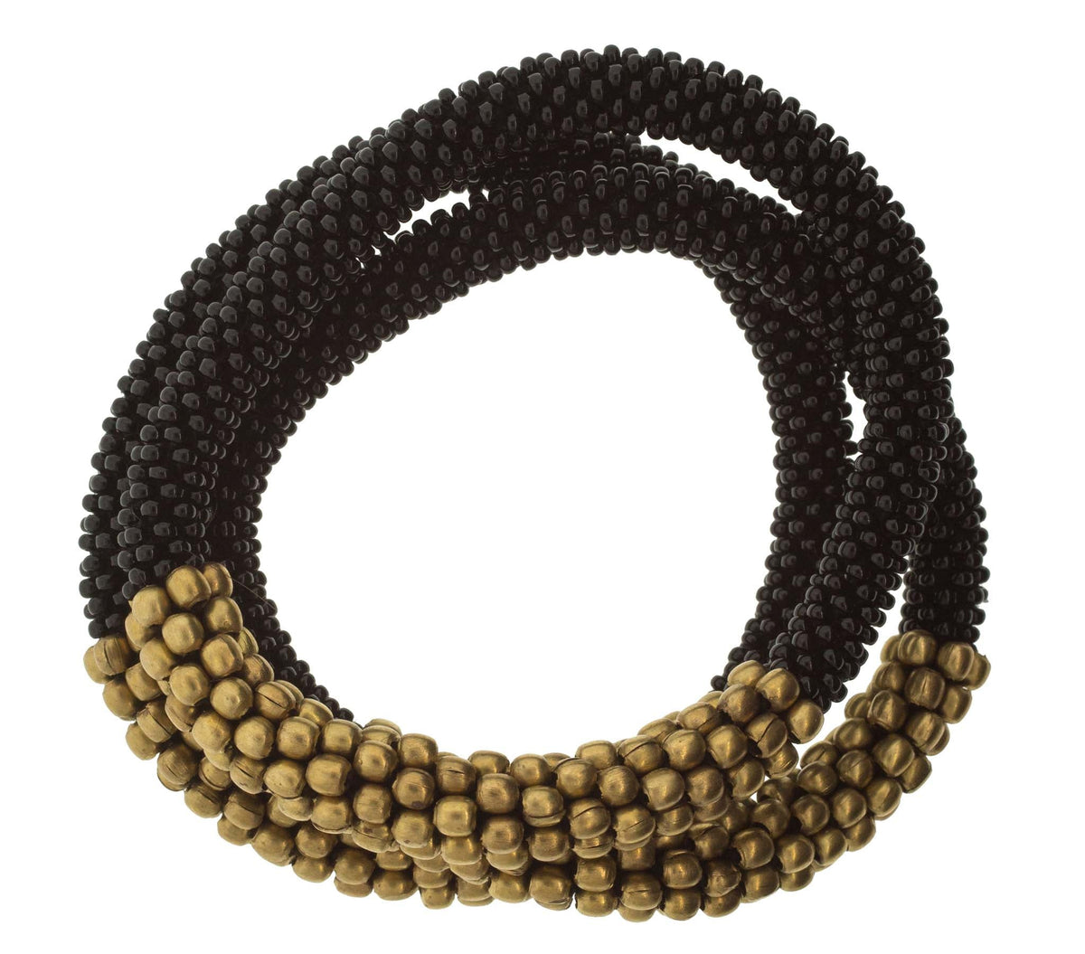 Statement Roll-On® Bracelets - Golden Division Black