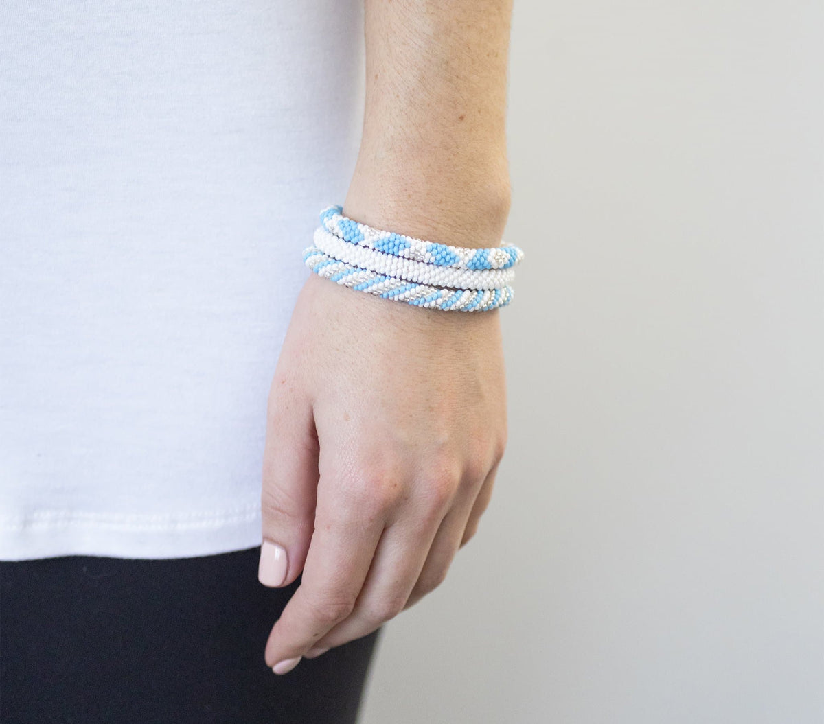 Game Day Roll-On® Bracelets - Carolina Blue