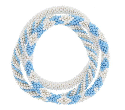 Game Day Roll-On® Bracelets - Carolina Blue