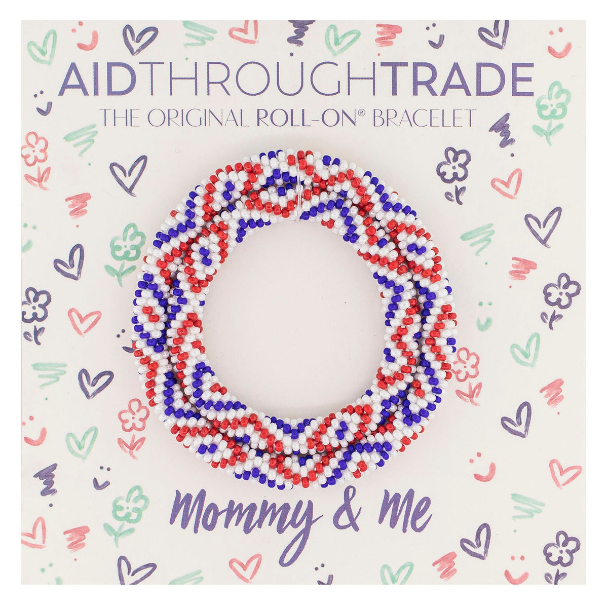 Mommy & Me Roll-On® Bracelets - Americana