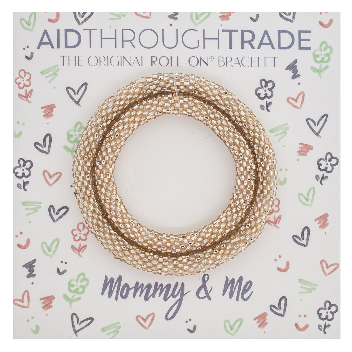 Mommy & Me Roll-On® Bracelets - Bubbly