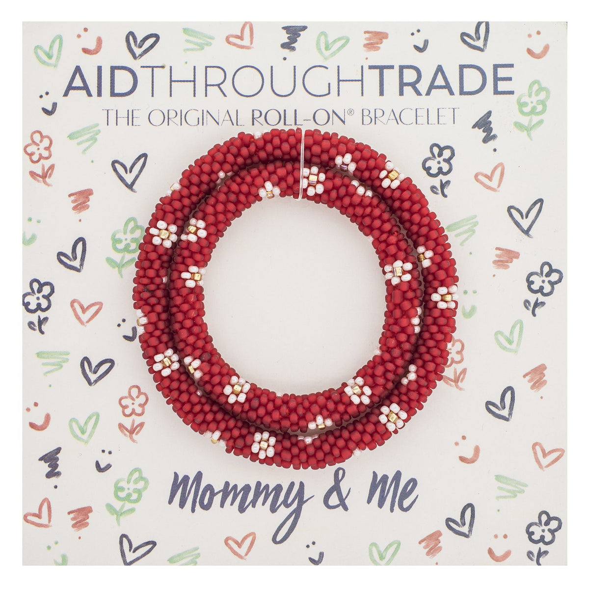 Mommy & Me Roll-On® Bracelets - Cinnamon