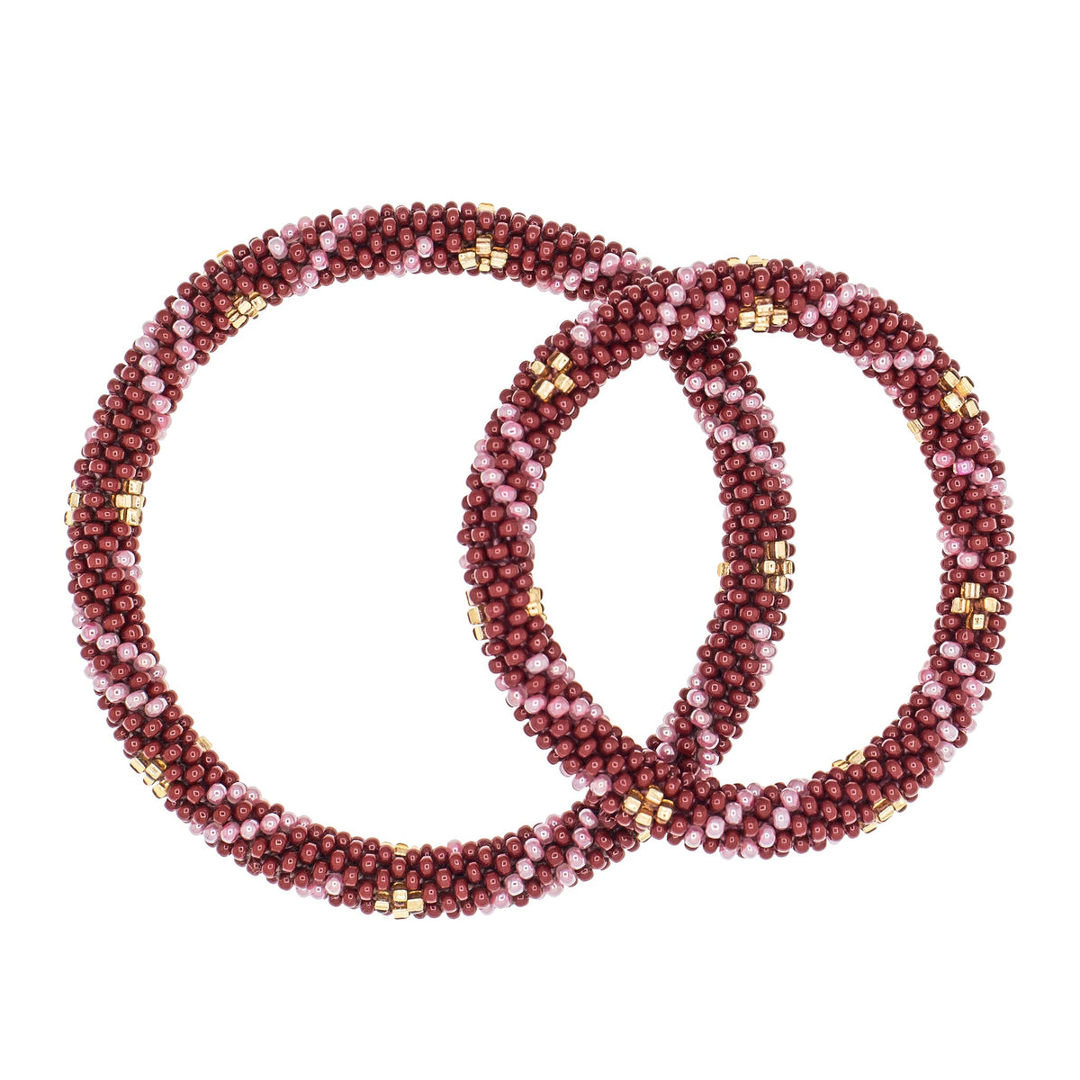 Mommy & Me Roll-On® Bracelets - Garnet
