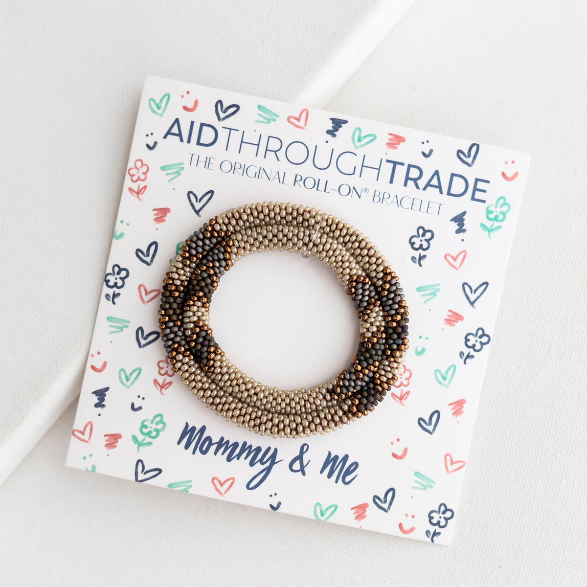 Mommy & Me Roll-On® Bracelets - Hazel