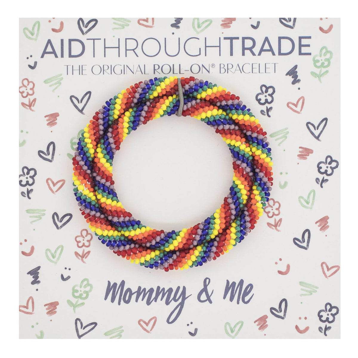 Mommy & Me Roll-On® Bracelets - Love