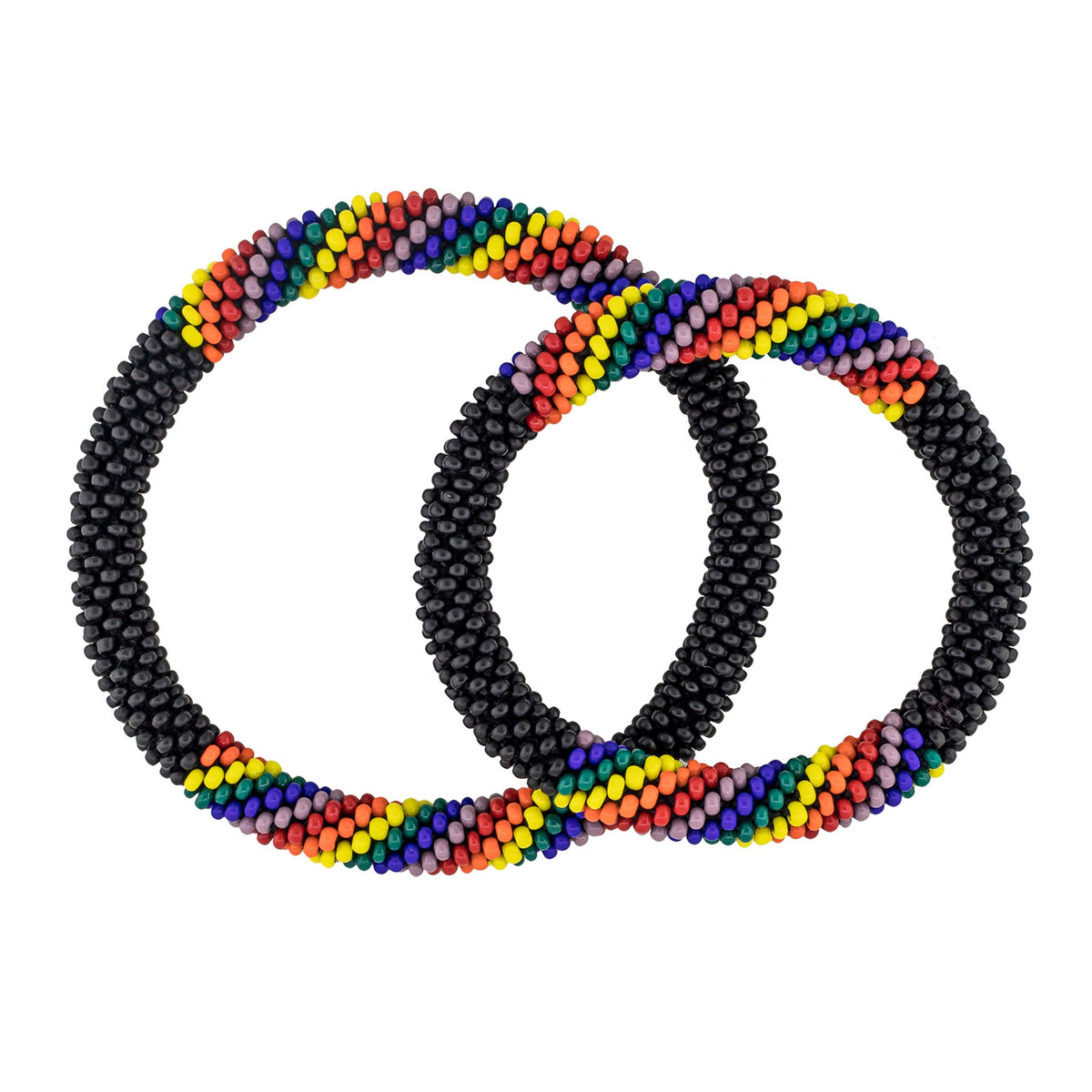 Mommy & Me Roll-On® Bracelets - Love Noir