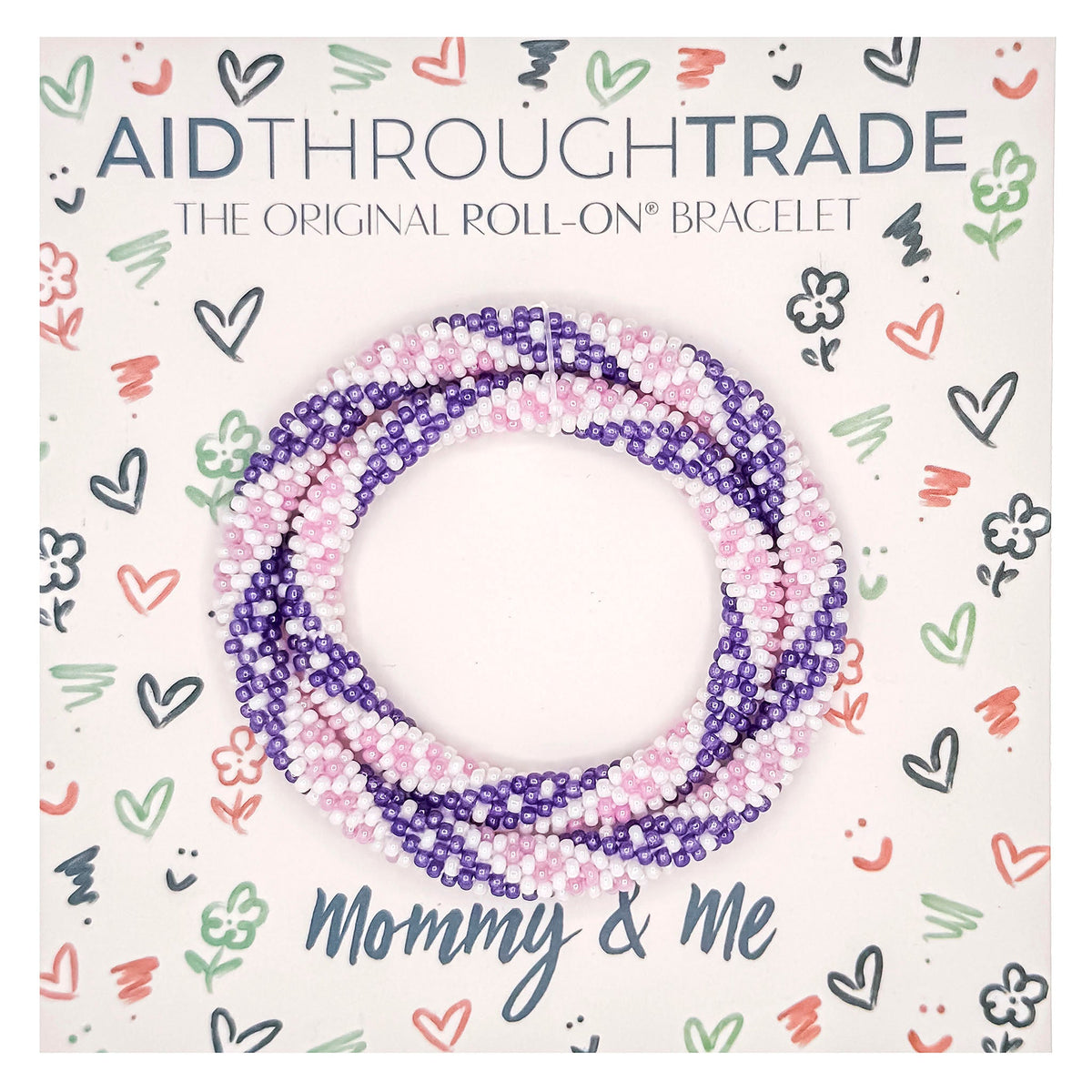 Mommy & Me Roll-On® Bracelets - Lovestruck
