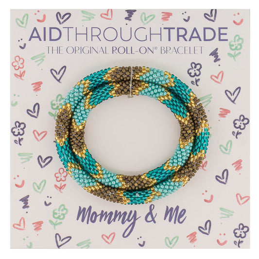 Mommy & Me Roll-On® Bracelets - Patina