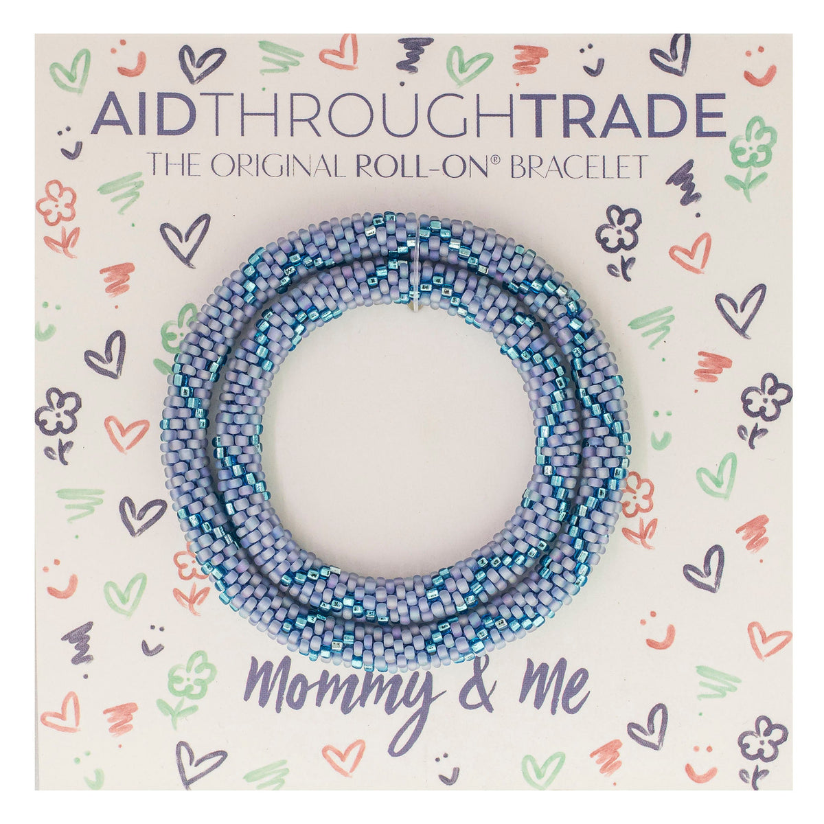 Mommy & Me Roll-On® Bracelets -Sky