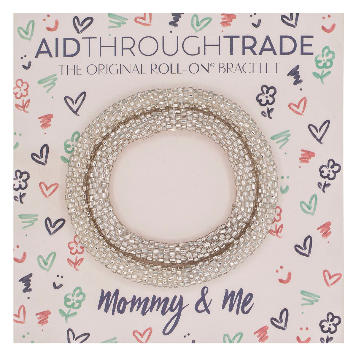 Mommy & Me Roll-On® Bracelets - Sterling