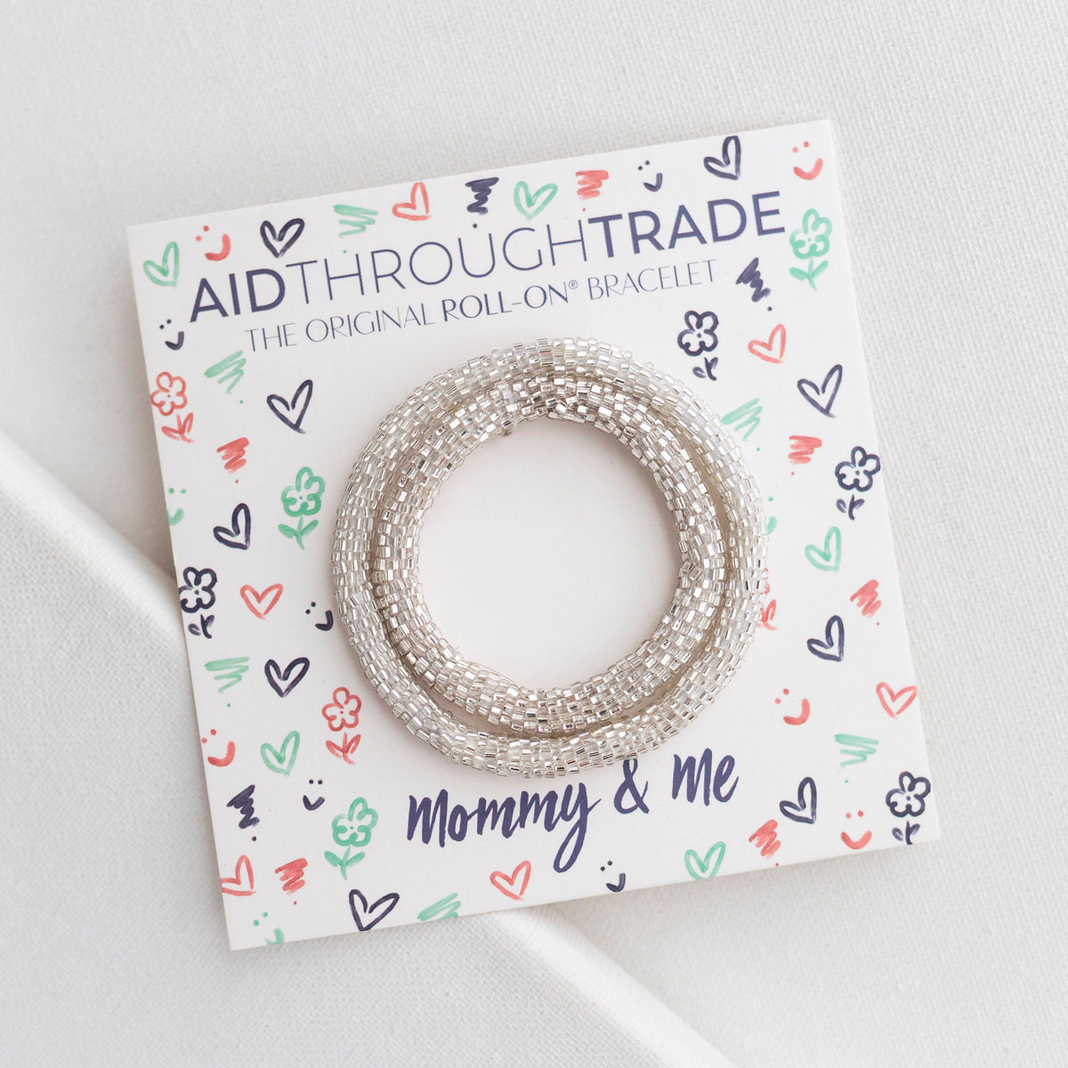 Mommy & Me Roll-On® Bracelets - Sterling