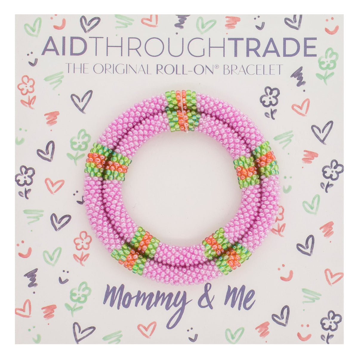 Mommy & Me Roll-On® Bracelets - Tulip